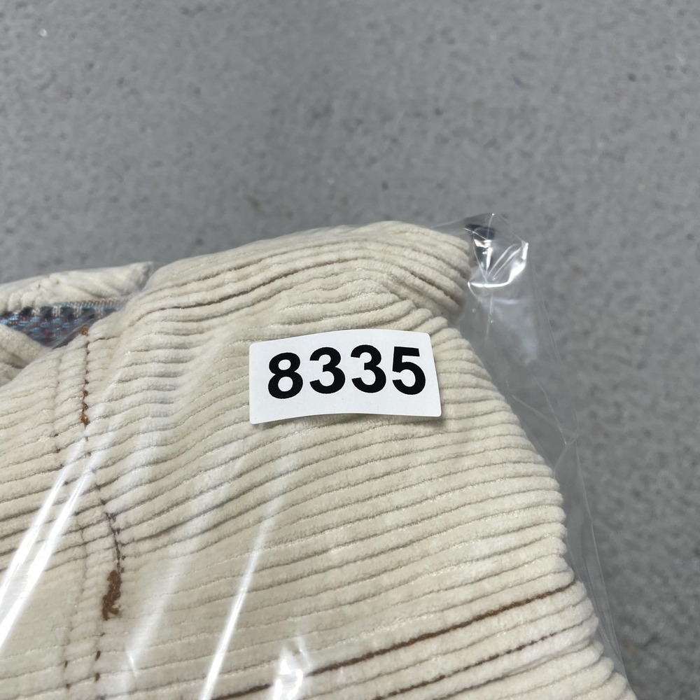 Gimmicks Tunic Shirt Womens Large Multicolor Corduroy Fringe Hem Boho Stripe - Picture 12 of 12